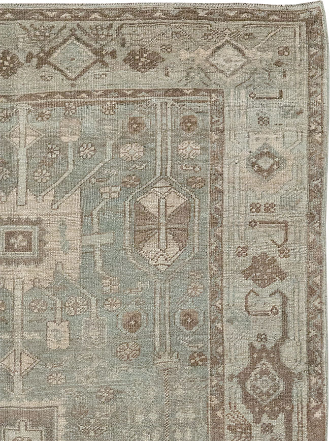 Antique Persian Kurd Bidjar Runner, No.32777 - Gsblank
