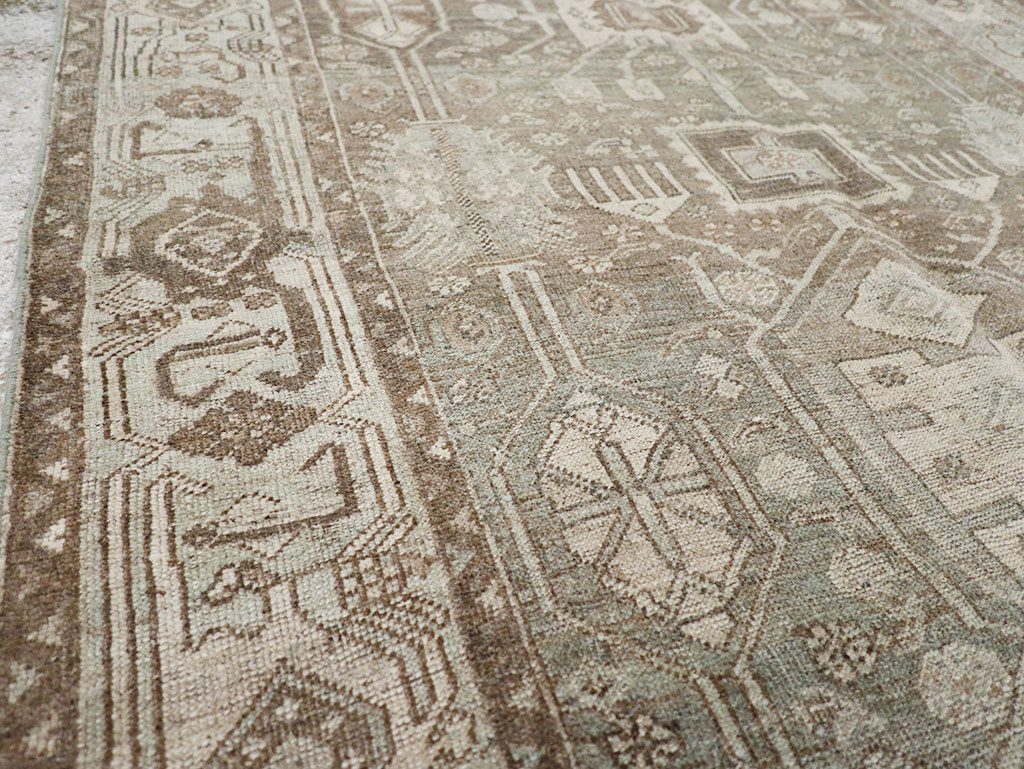 Antique Persian Kurd Bidjar Runner, No.32777 - Gsblank