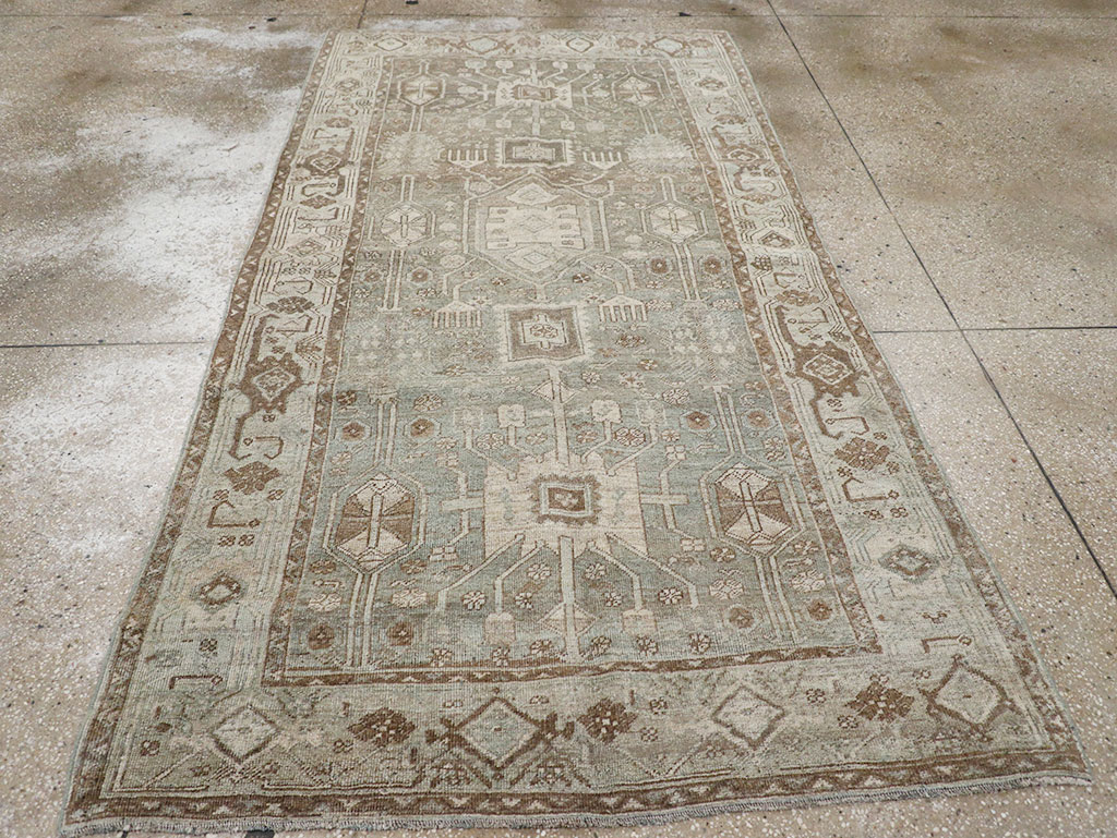 Antique Persian Kurd Bidjar Runner, No.32777 - Gsblank