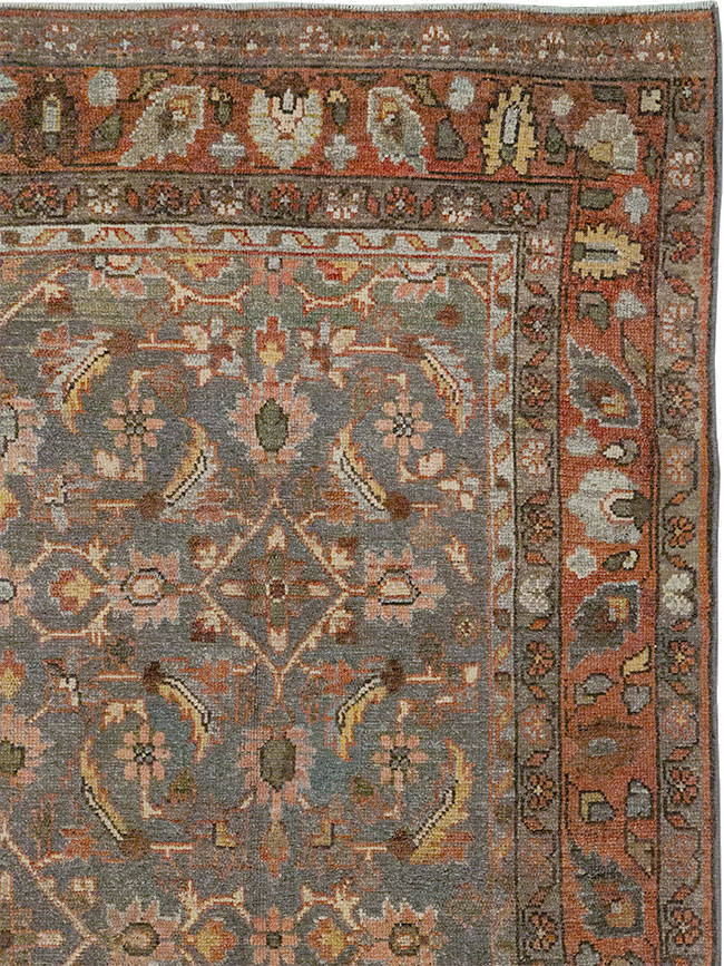 Antique Persian Bakhtiari Gallery Rug, No.32778 - Gsblank