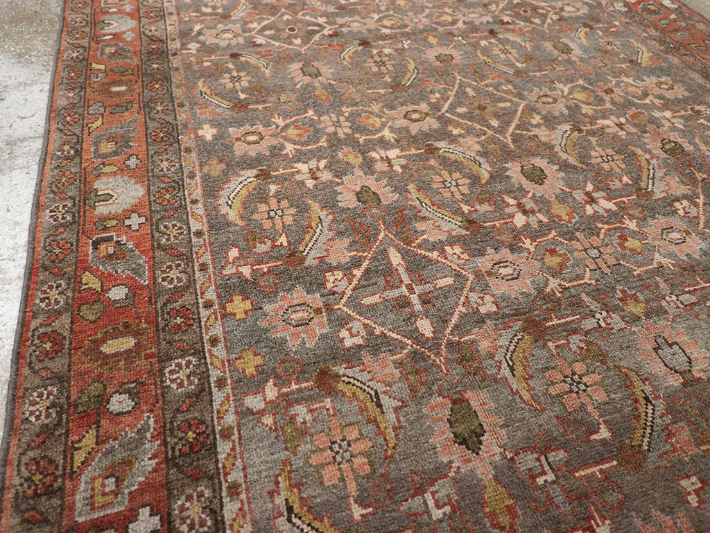 Antique Persian Bakhtiari Gallery Rug, No.32778 - Gsblank