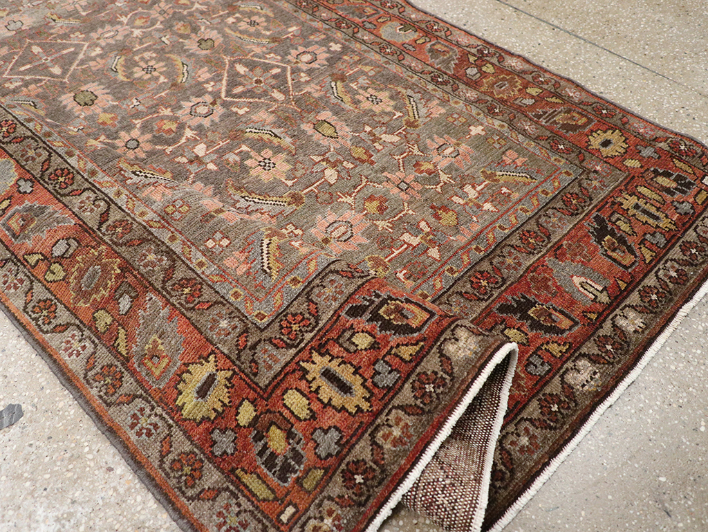 Antique Persian Bakhtiari Gallery Rug, No.32778 - Gsblank