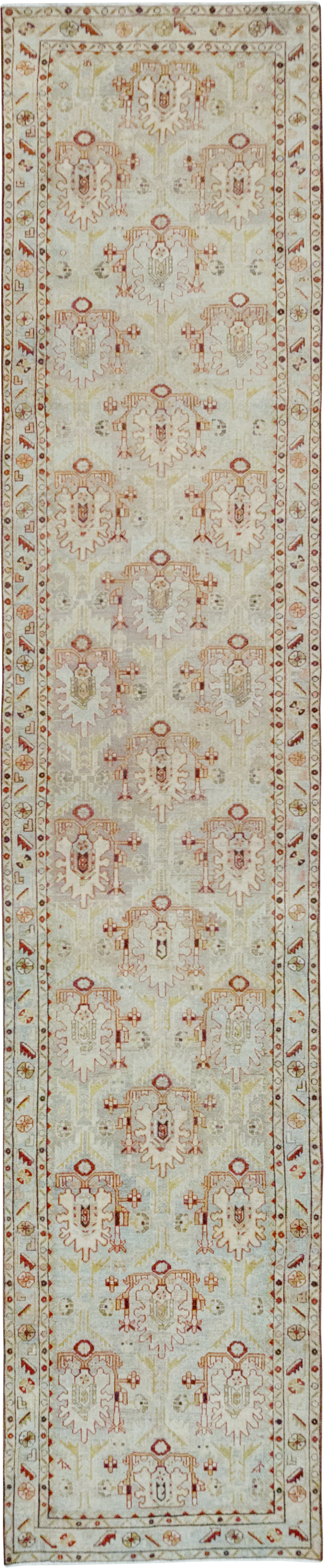 Vintage Persian Malayer Long Runner, No.32779 - Gsblank