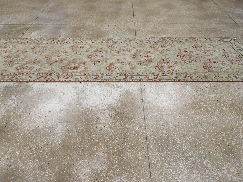 Vintage Persian Malayer Long Runner, No.32779 - Gsblank