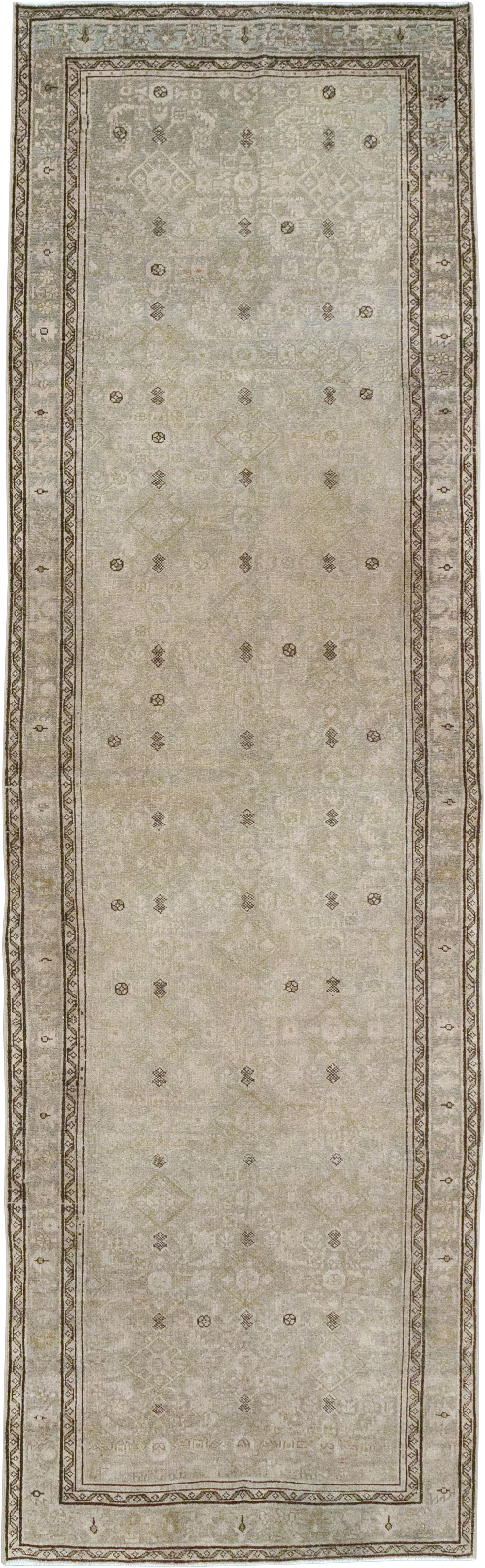 Vintage Persian Malayer Runner, No.32780 - Gsblank