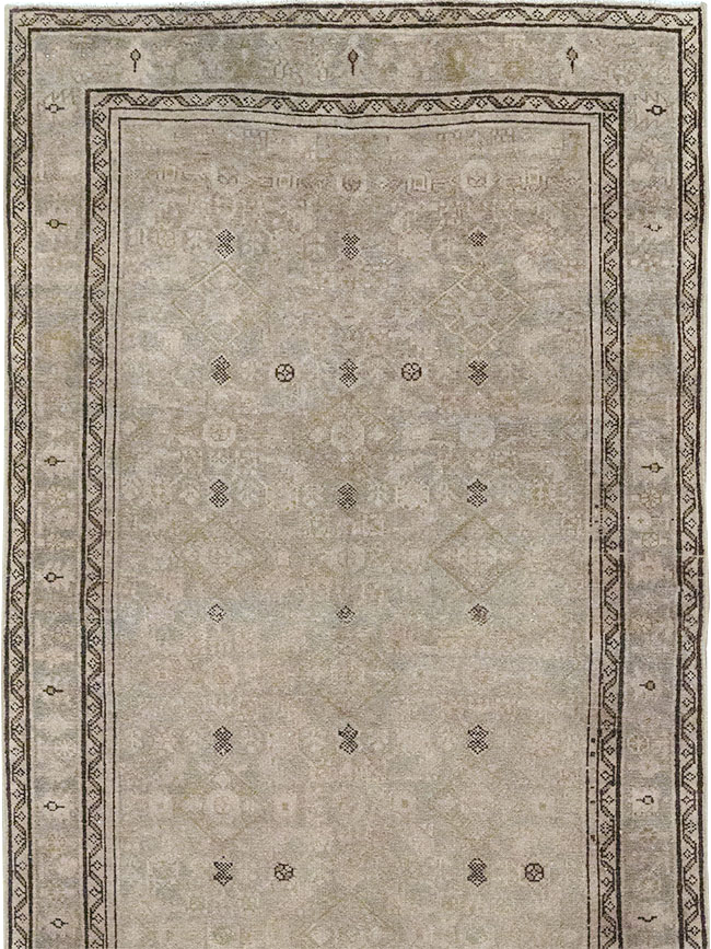 Vintage Persian Malayer Runner, No.32780 - Gsblank