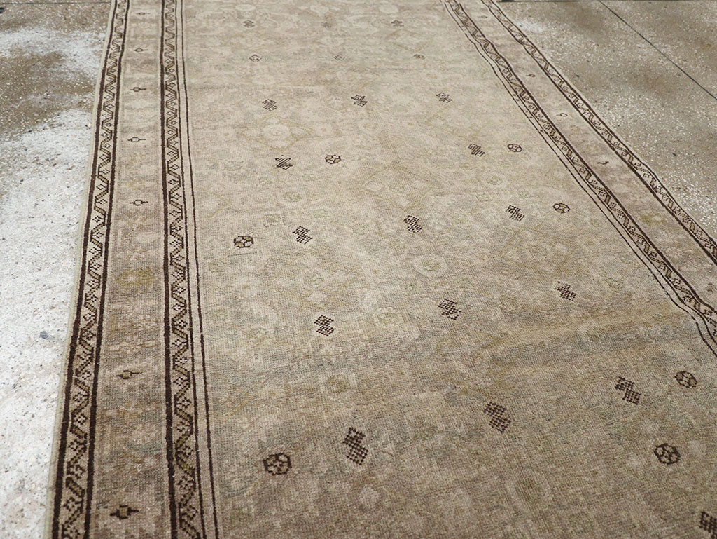Vintage Persian Malayer Runner, No.32780 - Gsblank