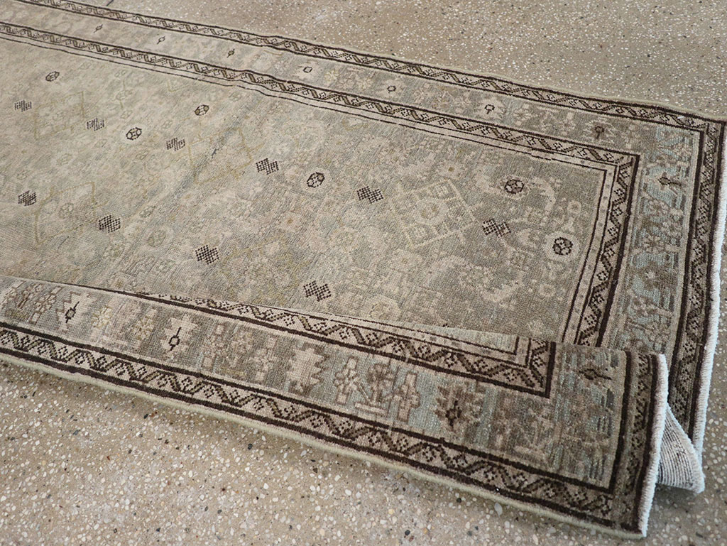 Vintage Persian Malayer Runner, No.32780 - Gsblank