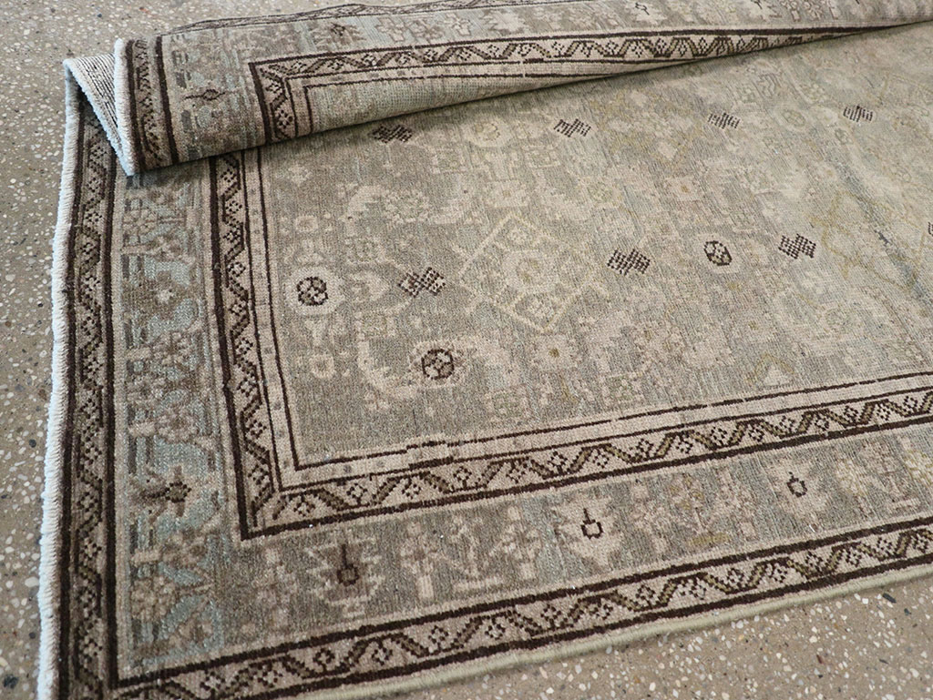 Vintage Persian Malayer Runner, No.32780 - Gsblank