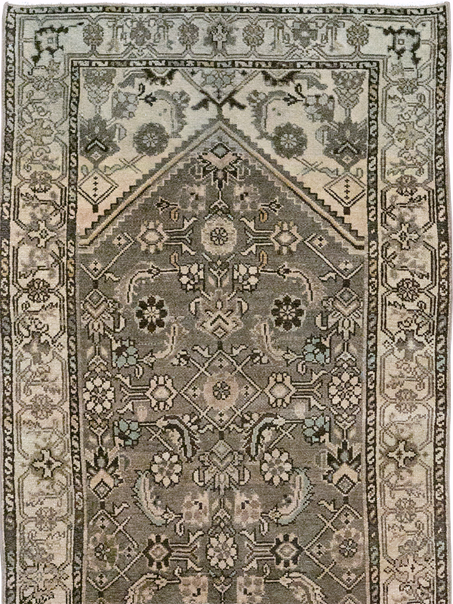 Vintage Persian Malayer Runner, No.32782 - Gsblank