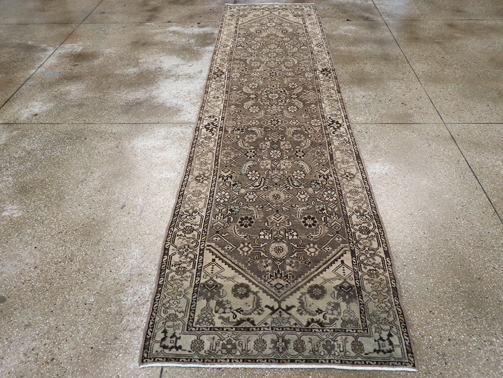 Vintage Persian Malayer Runner, No.32782 - Gsblank