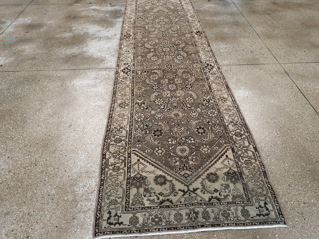 Vintage Persian Malayer Runner, No.32782 - Gsblank