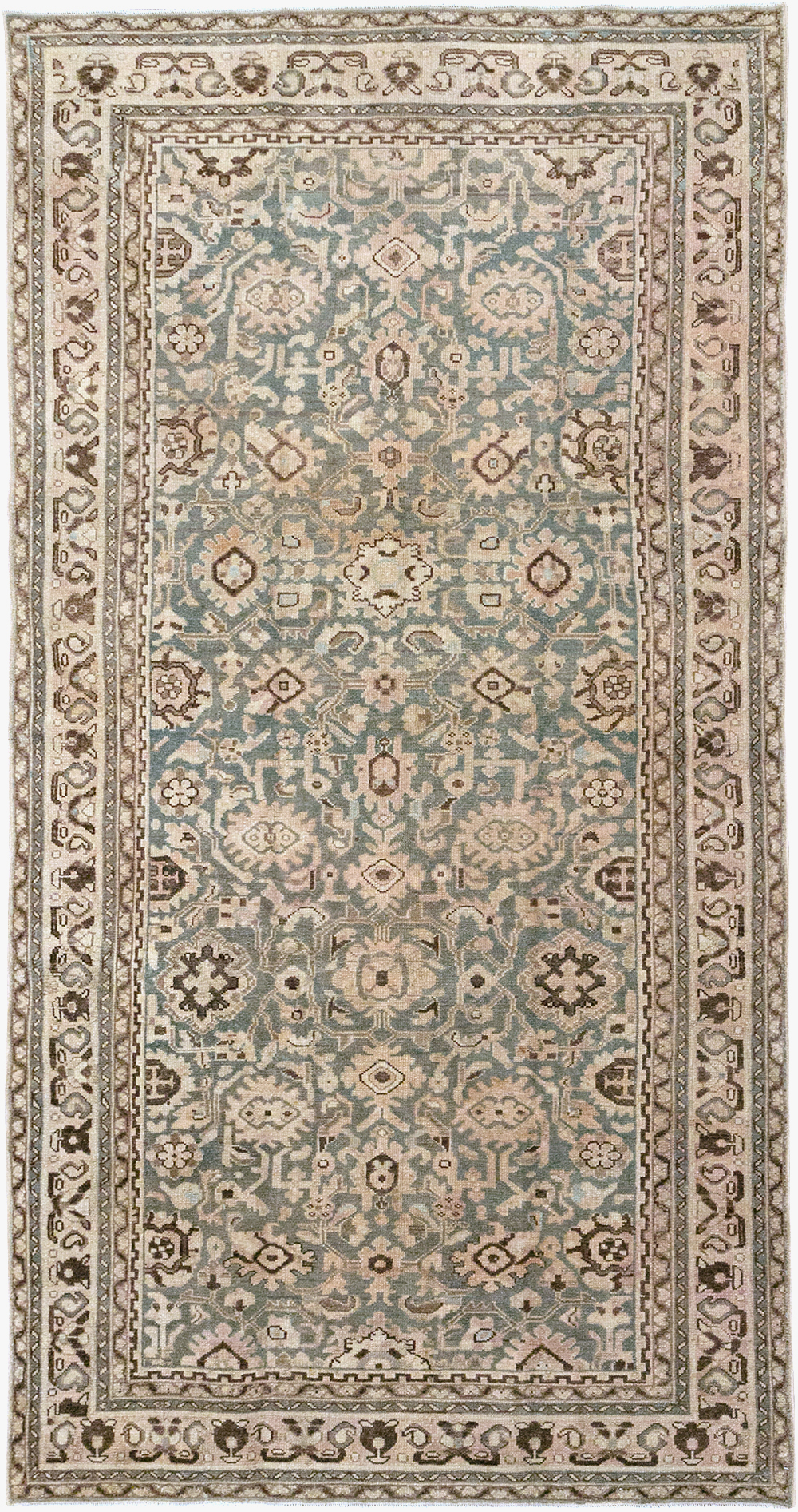 Vintage Persian Malayer Gallery Rug, No.32784 - Gsblank