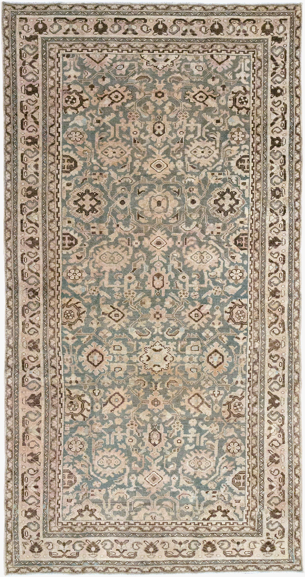 Vintage Persian Malayer Gallery Rug, No.32784 - Gsblank