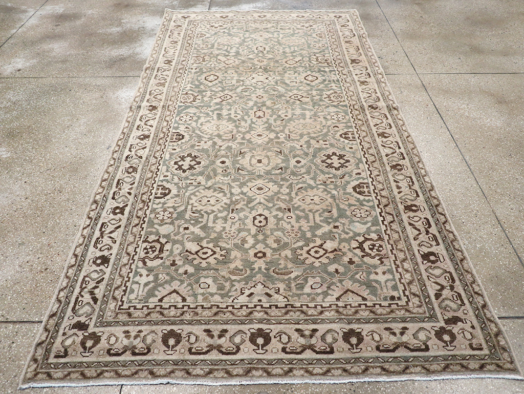 Vintage Persian Malayer Gallery Rug, No.32784 - Gsblank