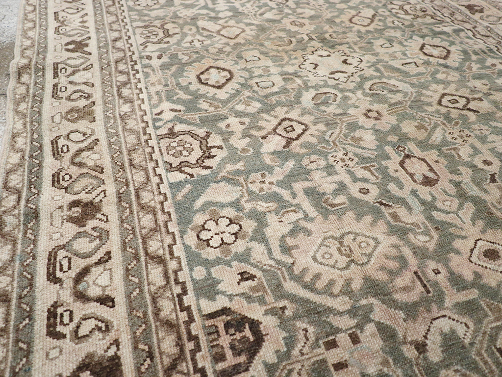 Vintage Persian Malayer Gallery Rug, No.32784 - Gsblank