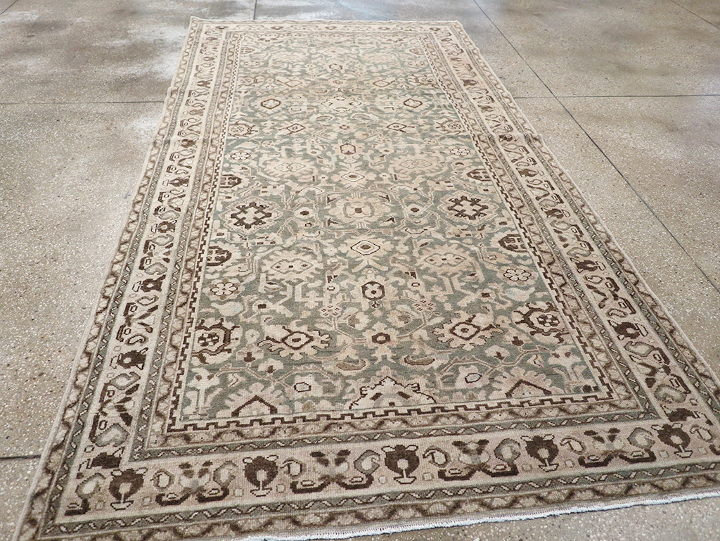 Vintage Persian Malayer Gallery Rug, No.32784 - Gsblank