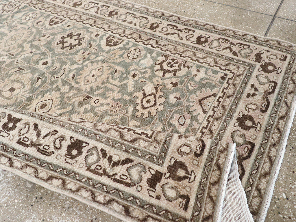 Vintage Persian Malayer Gallery Rug, No.32784 - Gsblank