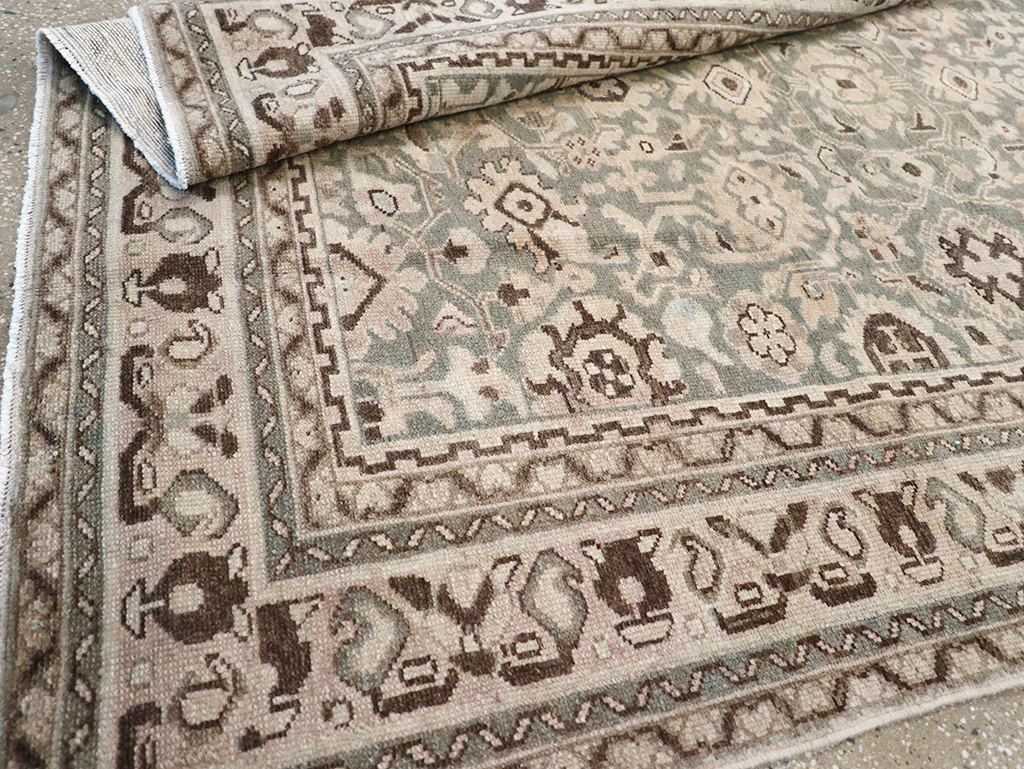 Vintage Persian Malayer Gallery Rug, No.32784 - Gsblank