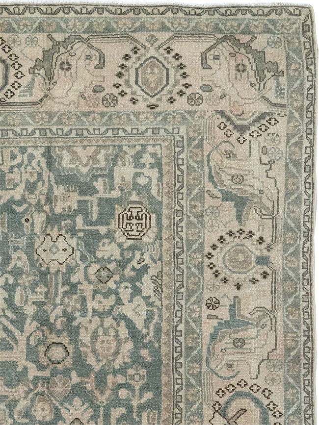 Vintage Persian Malayer Rug, No.32786 - Gsblank