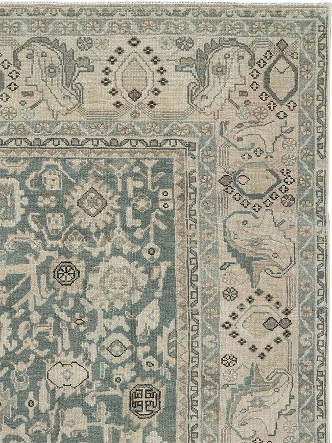 Vintage Persian Malayer Rug, No.32786 - Gsblank
