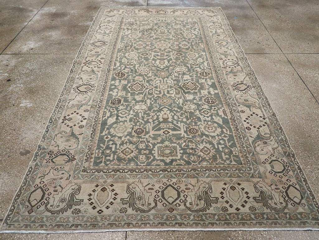 Vintage Persian Malayer Rug, No.32786 - Gsblank