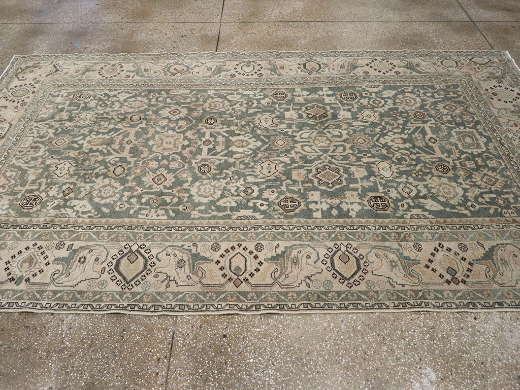 Vintage Persian Malayer Rug, No.32786 - Gsblank