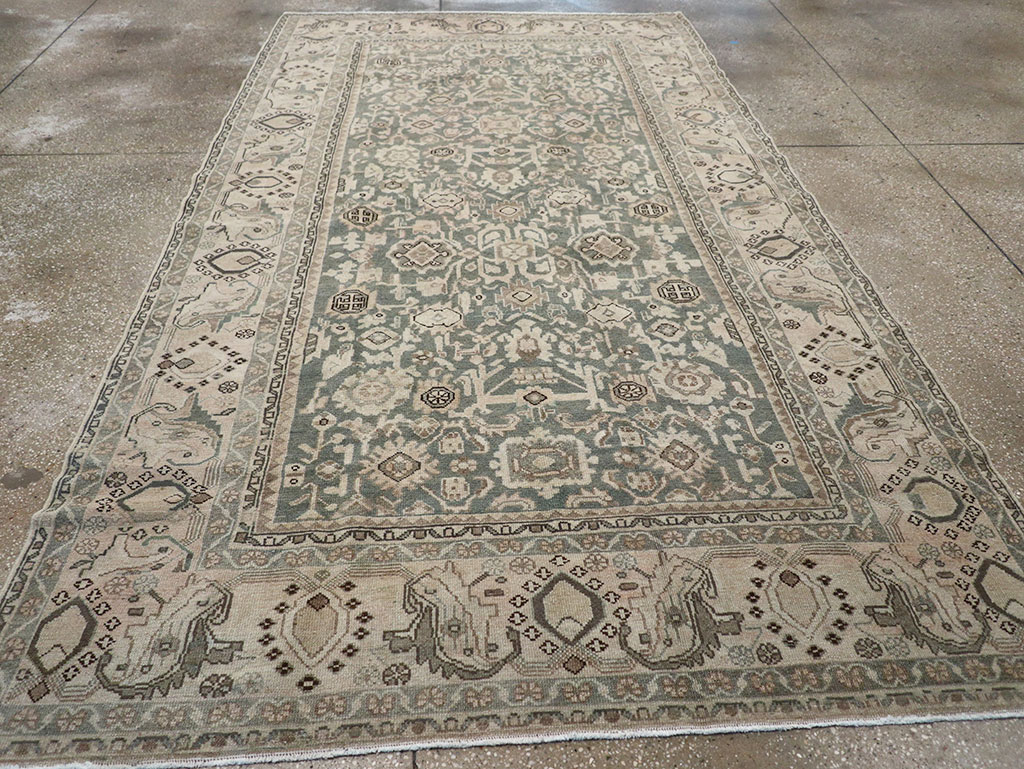 Vintage Persian Malayer Rug, No.32786 - Gsblank