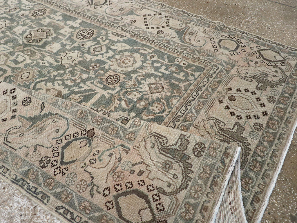 Vintage Persian Malayer Rug, No.32786 - Gsblank