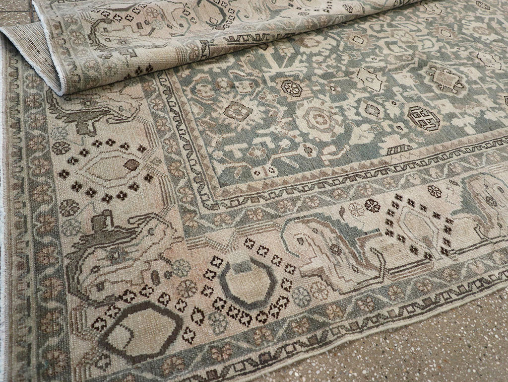 Vintage Persian Malayer Rug, No.32786 - Gsblank