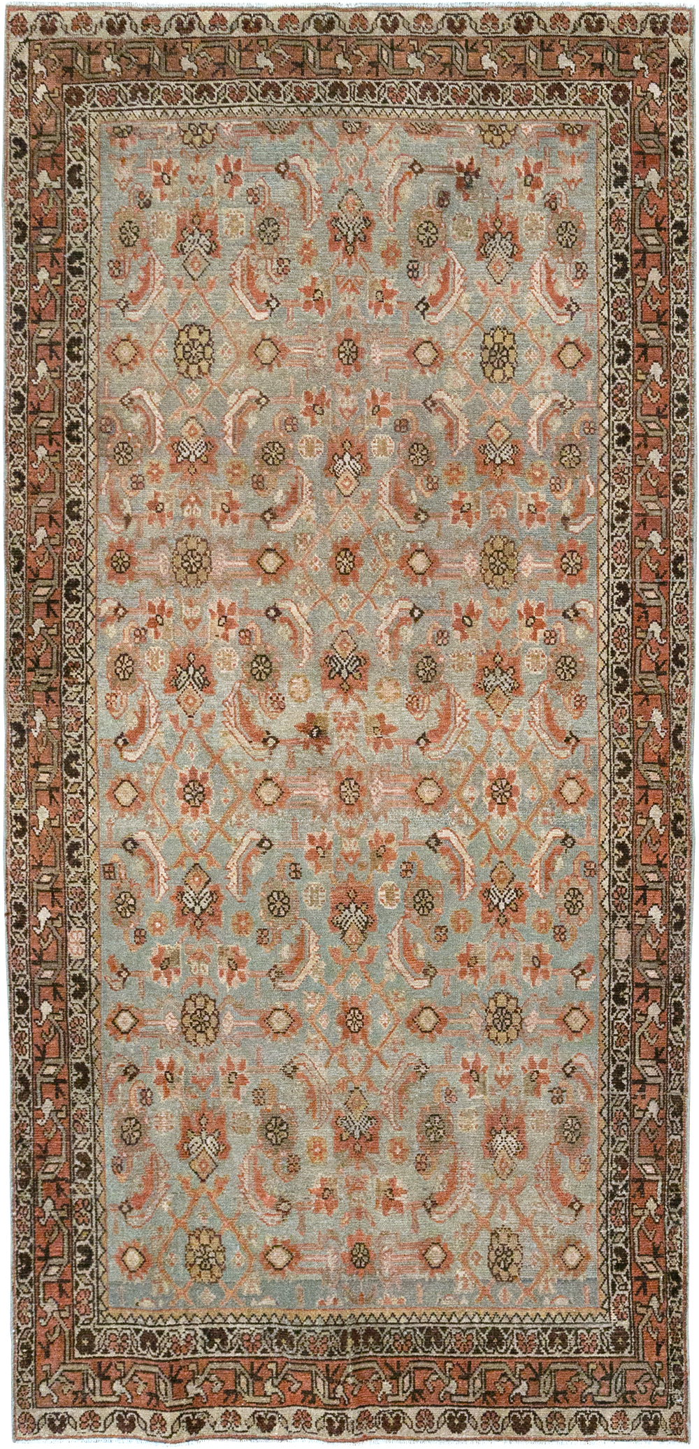 Antique Persian Malayer Gallery Rug, No.32787 - Gsblank