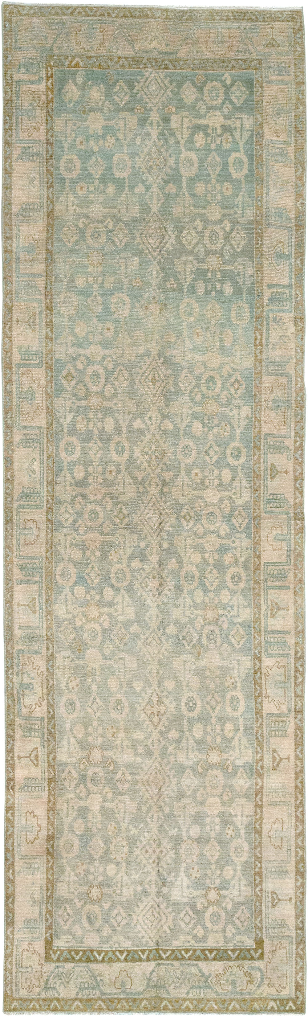 Vintage Persian Malayer Runner, No.32788 - Gsblank