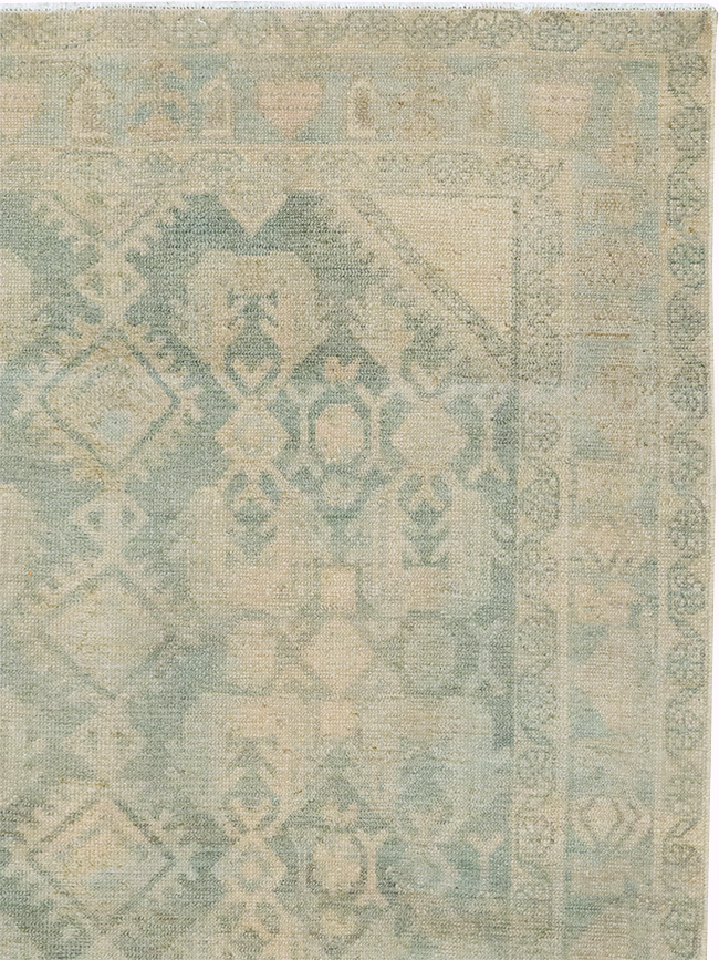 Vintage Persian Malayer Throw Rug, No.32821 - Gsblank