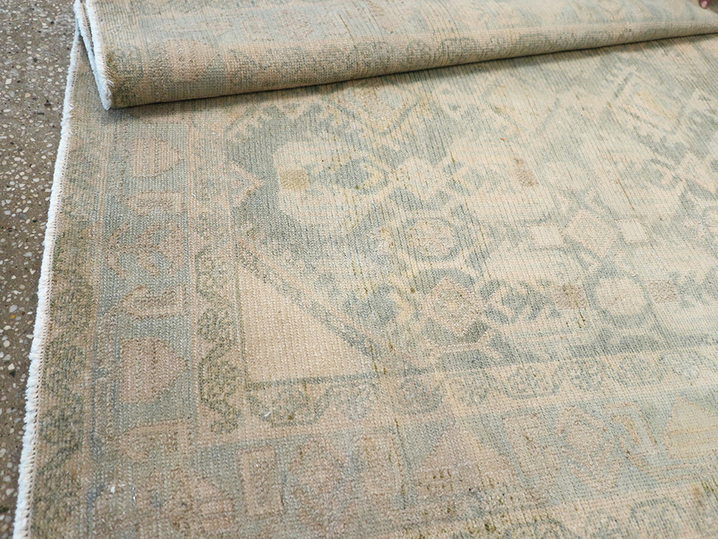 Vintage Persian Malayer Throw Rug, No.32821 - Gsblank