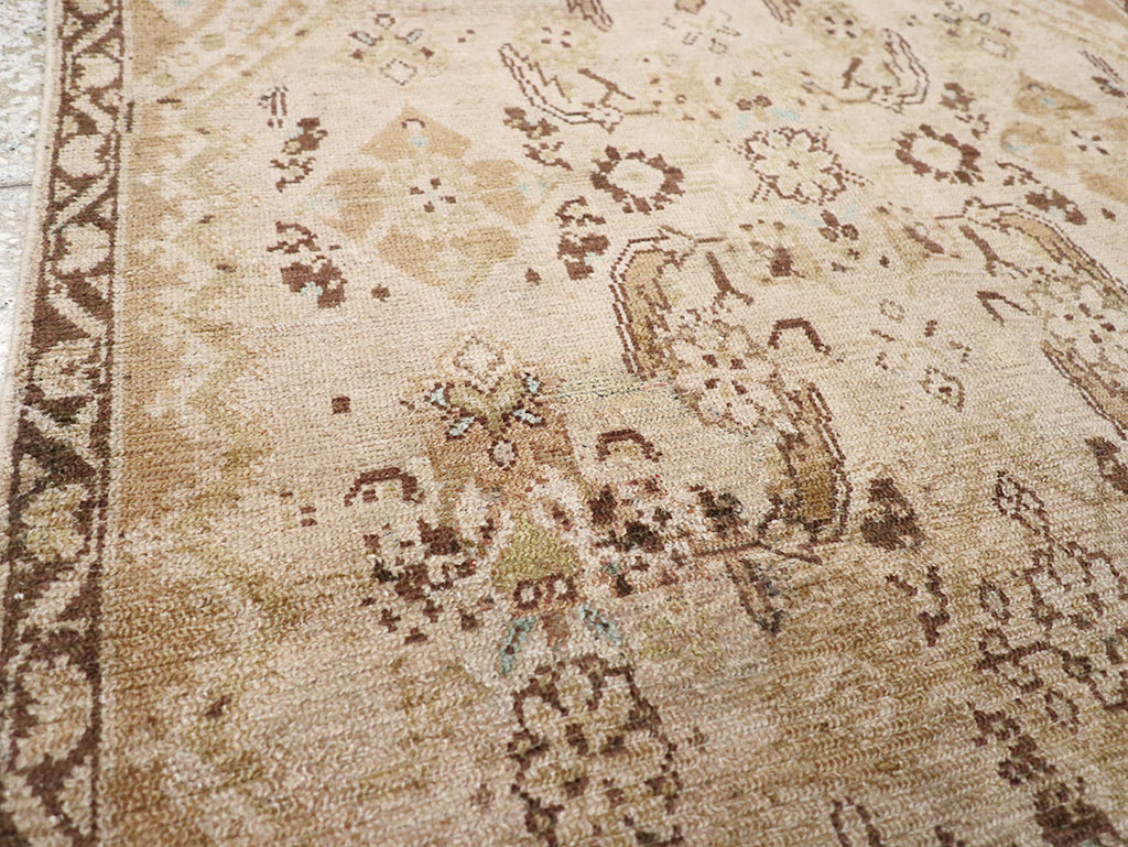 Vintage Persian Malayer Accent Rug, No.32829 - Gsblank