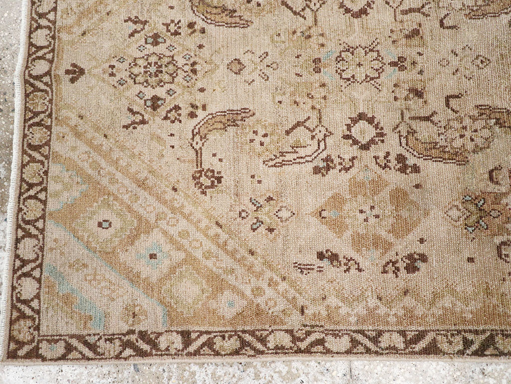 Vintage Persian Malayer Accent Rug, No.32829 - Gsblank
