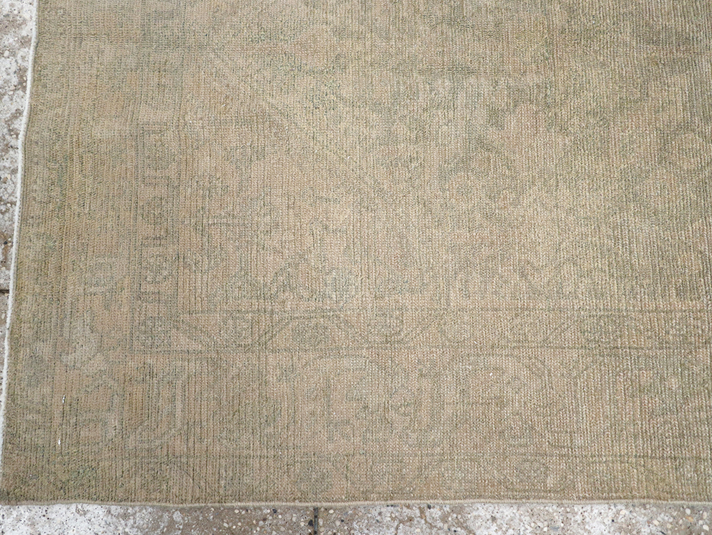 Vintage Persian Malayer Throw Rug, No.32846 - Gsblank