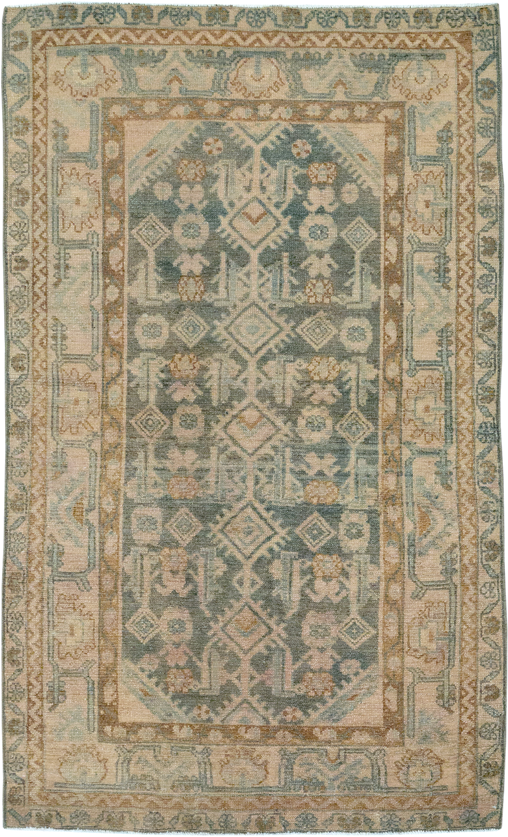 Vintage Persian Malayer Rug, No.32858 - Gsblank