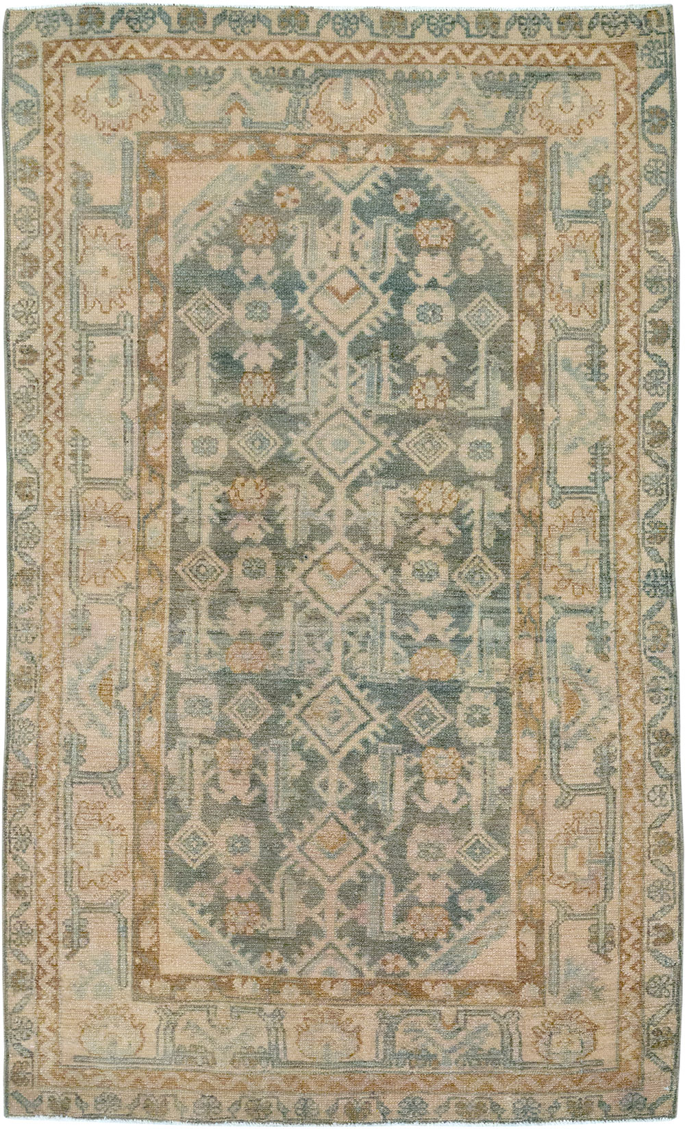 Vintage Persian Malayer Rug, No.32858 - Gsblank