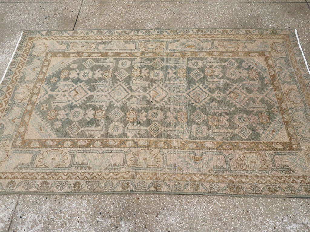 Vintage Persian Malayer Rug, No.32858 - Gsblank