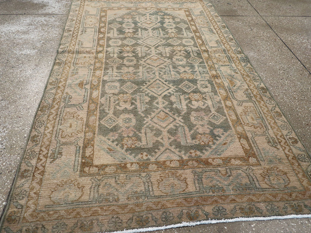 Vintage Persian Malayer Rug, No.32858 - Gsblank