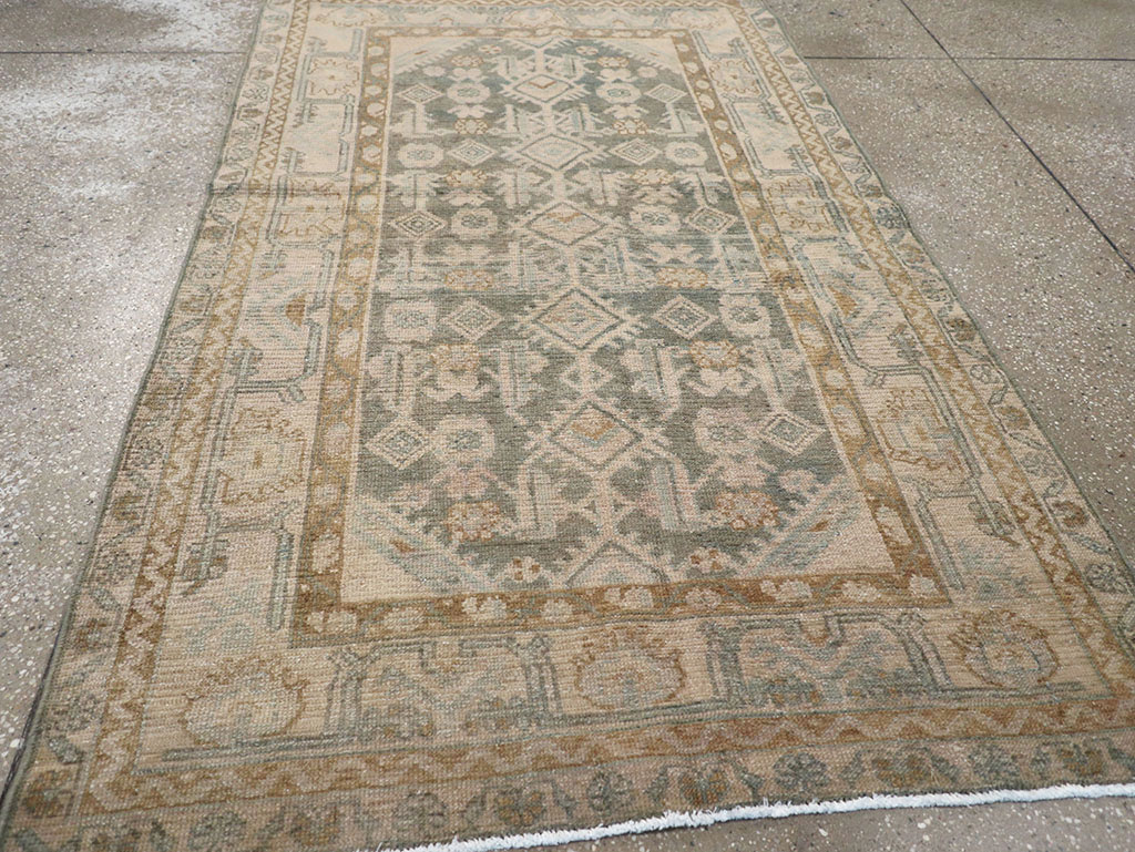 Vintage Persian Malayer Rug, No.32858 - Gsblank