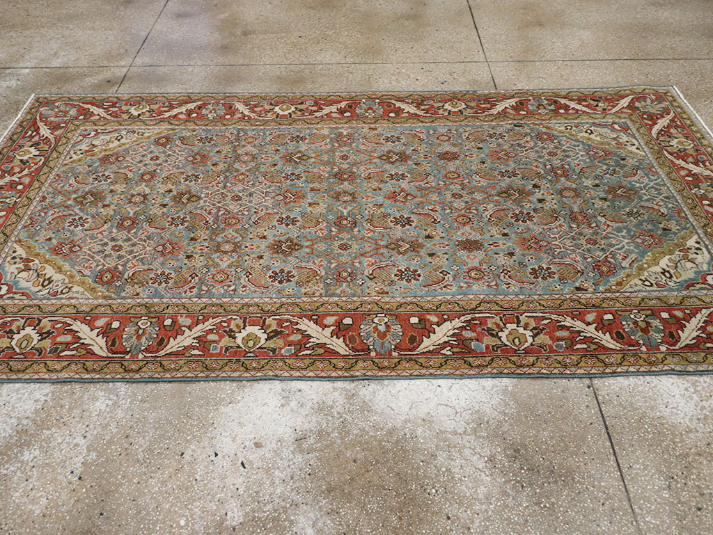 Vintage Persian Malayer Gallery Rug, No.32859 - Gsblank