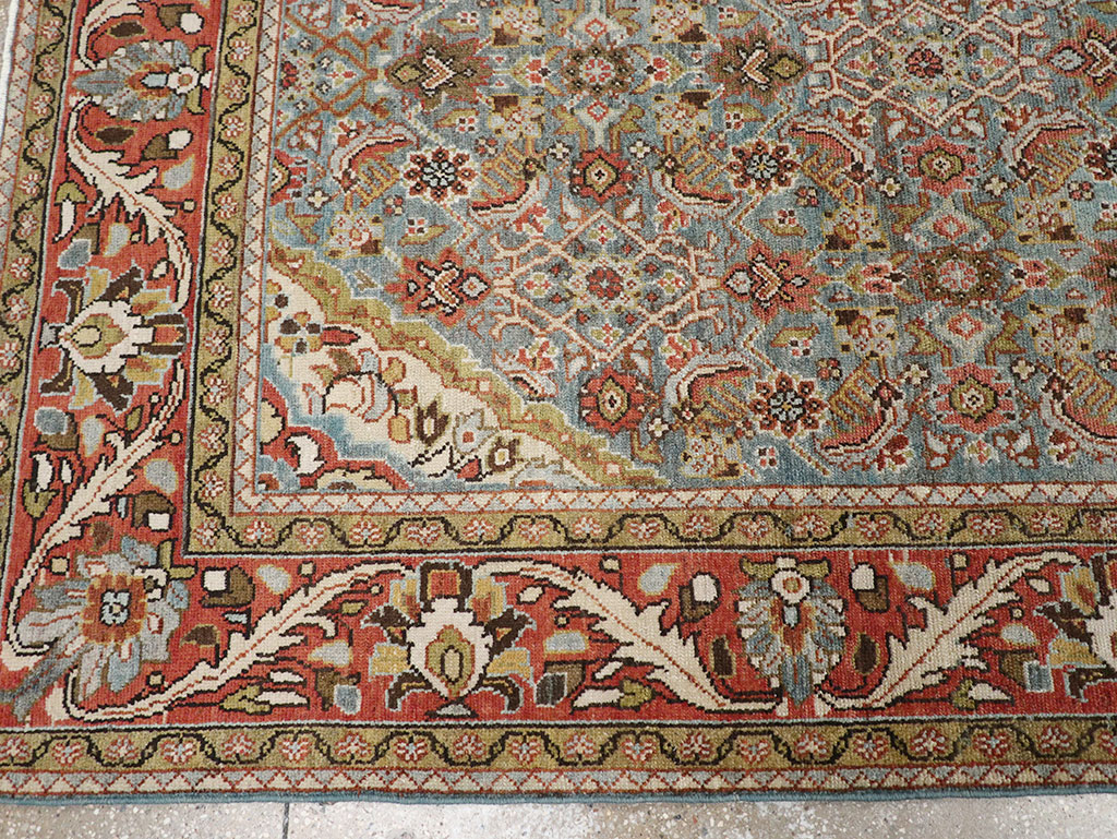 Vintage Persian Malayer Gallery Rug, No.32859 - Gsblank