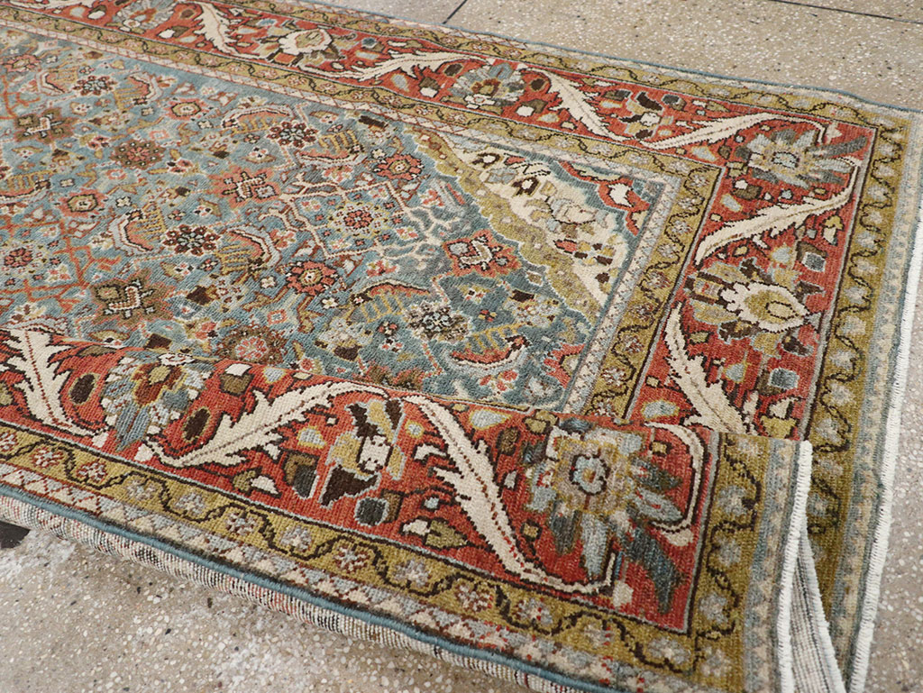 Vintage Persian Malayer Gallery Rug, No.32859 - Gsblank