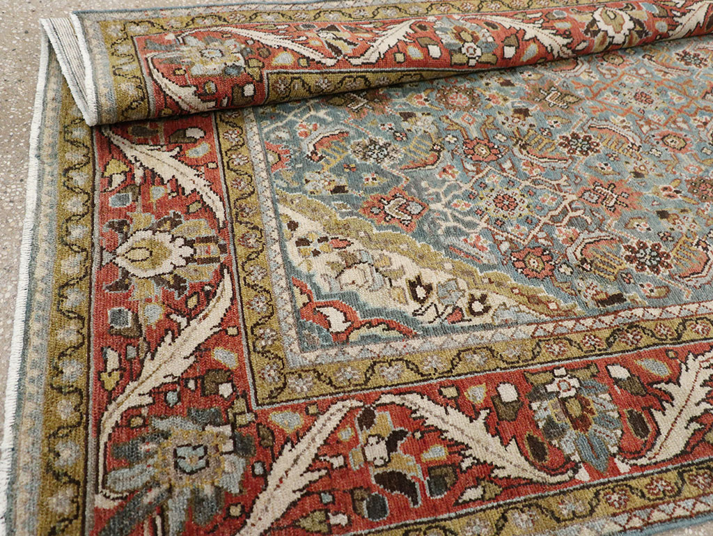 Vintage Persian Malayer Gallery Rug, No.32859 - Gsblank