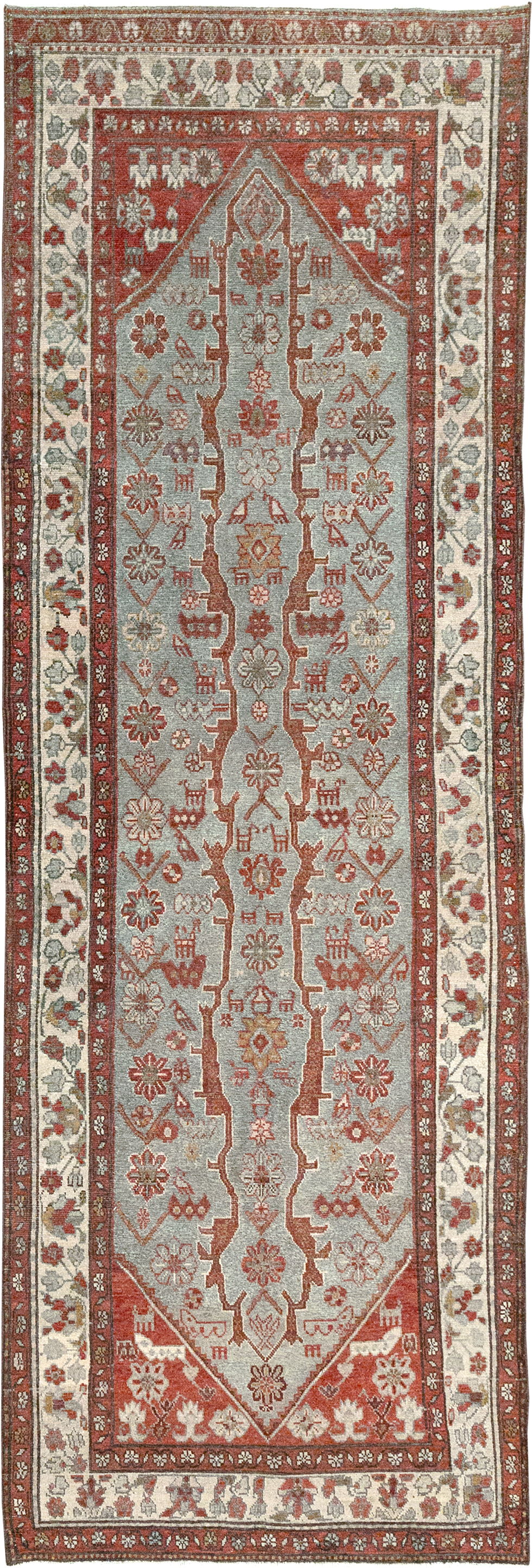 Antique Persian Malayer Runner, No.32861 - Gsblank
