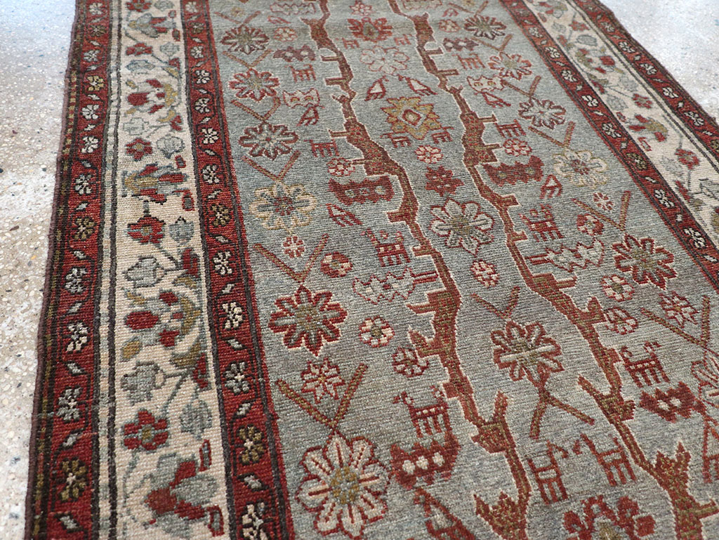 Antique Persian Malayer Runner, No.32861 - Gsblank