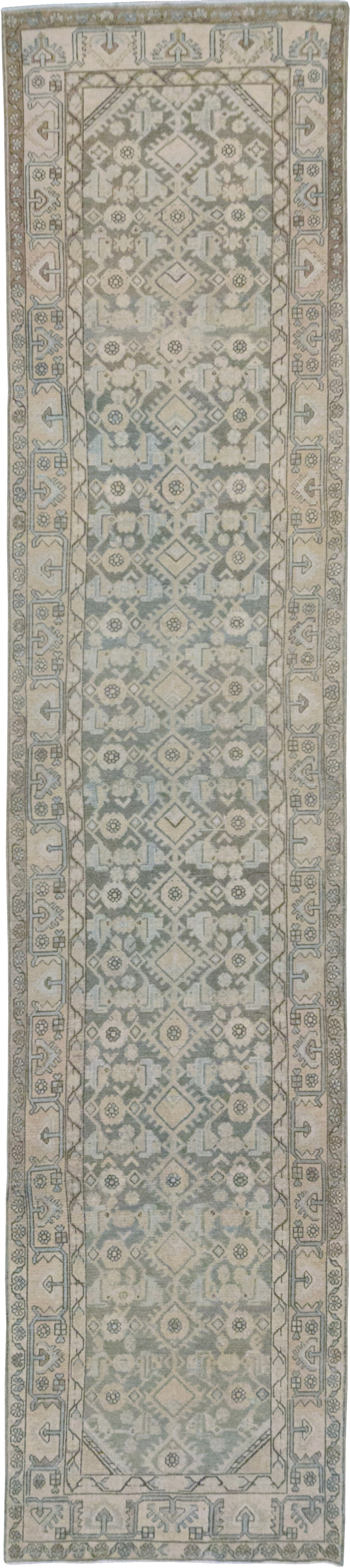 Vintage Persian Malayer Runner, No.32862 - Gsblank