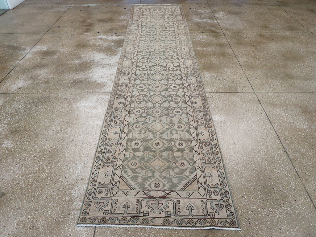 Vintage Persian Malayer Runner, No.32862 - Gsblank